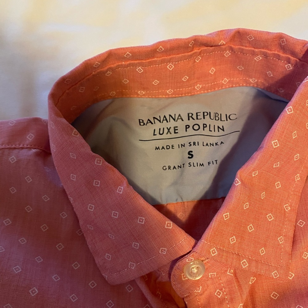 Men’s banana republic button up shirt. - Picture 2 of 2
